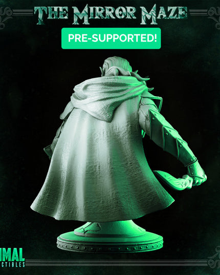 Elf - Augur - Bust - THE MIRROR MAZE - MASTERS OF DUNGEONS QUEST