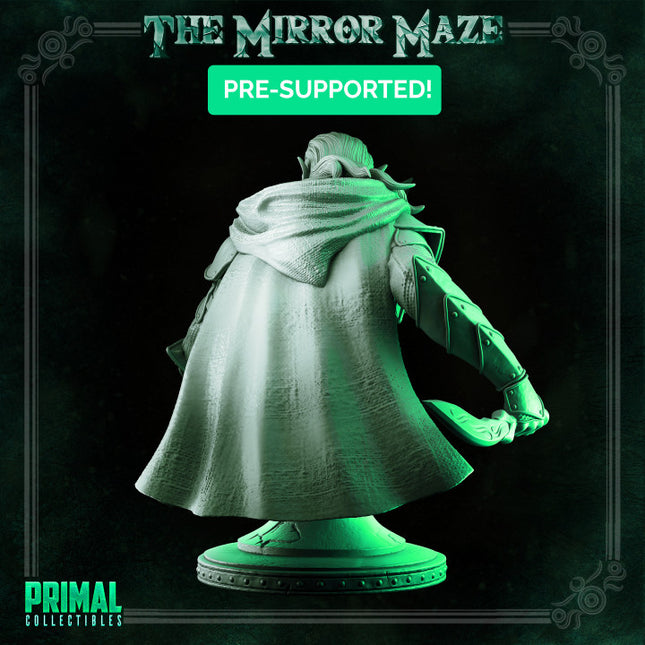 Elf - Augur - Bust - THE MIRROR MAZE - MASTERS OF DUNGEONS QUEST