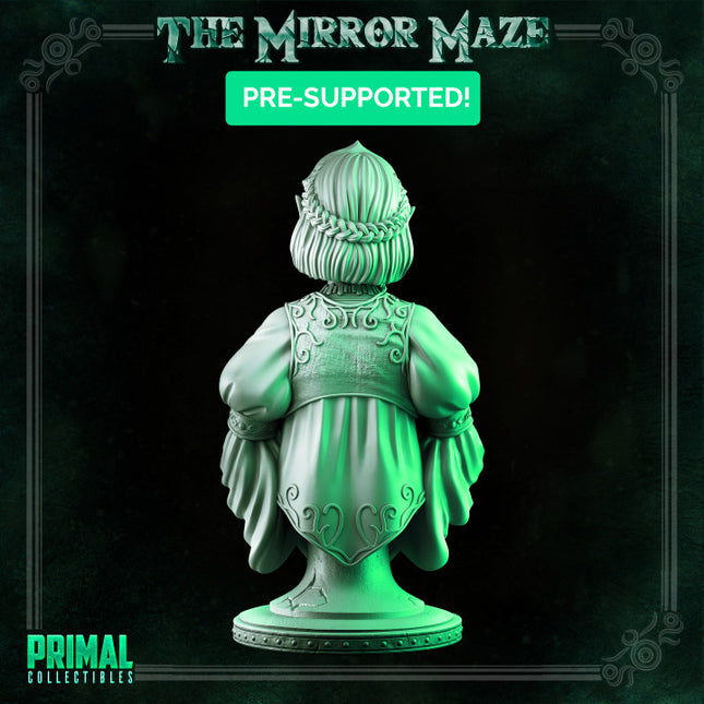 Elf Princess - Enora - Bust- THE MIRROR MAZE - MASTERS OF DUNGEONS QUEST