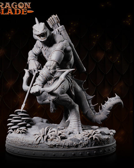 Lizardmen archer - September 2023 - DRAGONBLADE- MASTERS OF DUNGEONS QUEST