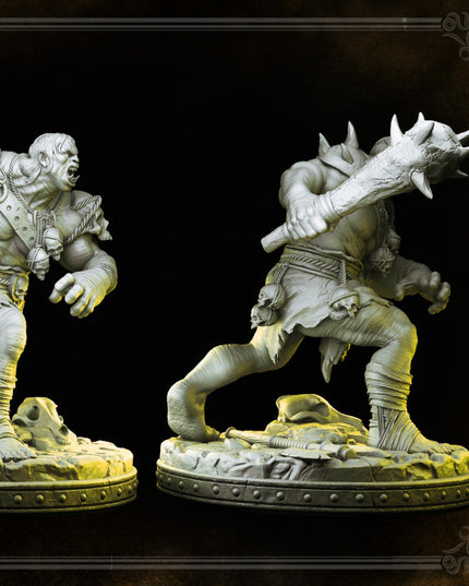 Ogre warrior - Grozrog - CONTRA THE OGRES CROWD - MASTERS OF DUNGEONS QUEST