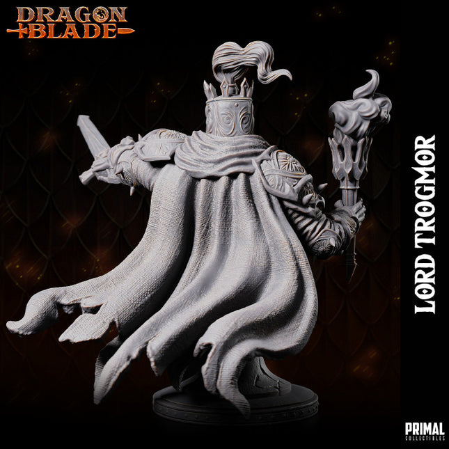Death knight Boss Lord Trogmor - Bust- August 2023 - DRAGONBLADE- MASTERS OF DUNGEONS QUEST
