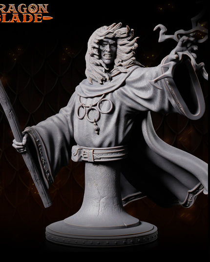 Wizard - Dark Edheliel - Bust - November 2023 - DRAGONBLADE- MASTERS OF DUNGEONS QUEST