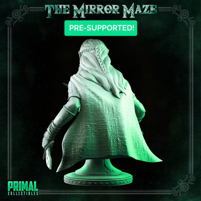 Elf - Lauriel - Bust - THE MIRROR MAZE - MASTERS OF DUNGEONS QUEST
