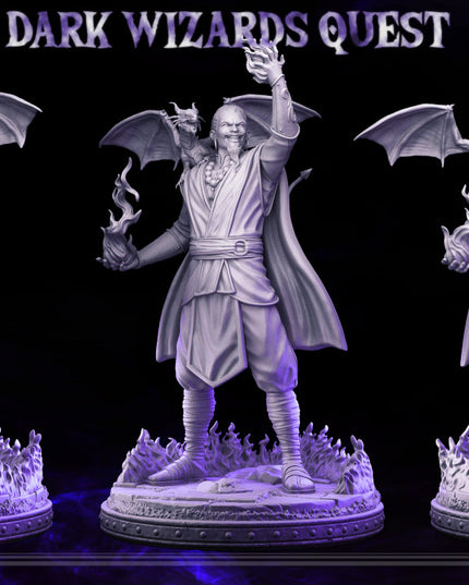 Fire Mage - Drago Zhurong - DARK WIZARDS - MASTERS OF DUNGEONS QUEST