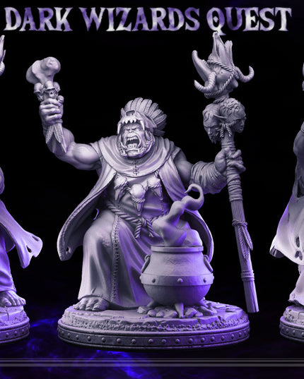 Orc Shaman - Dunkun - DARK WIZARDS - MASTERS OF DUNGEONS QUEST