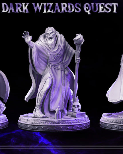 Wizard - Zombie - Gorgun - DARK WIZARDS - MASTERS OF DUNGEONS QUEST