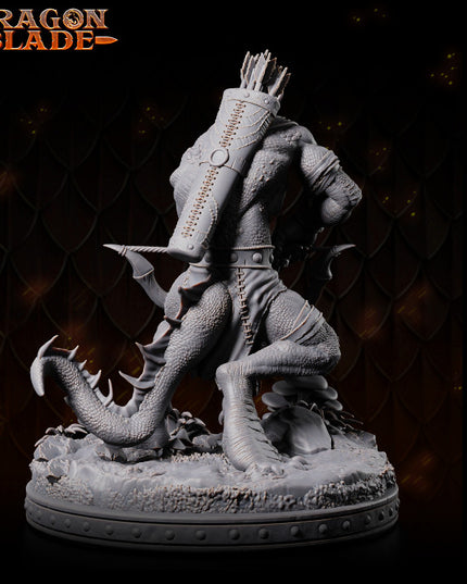 Lizardmen archer - September 2023 - DRAGONBLADE- MASTERS OF DUNGEONS QUEST
