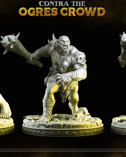 Ogre warrior - Grozrog - CONTRA THE OGRES CROWD - MASTERS OF DUNGEONS QUEST