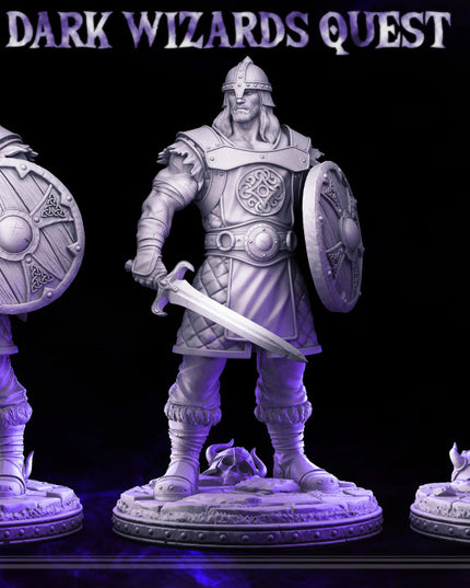 Scout/ Mercenary /Man- at- arms - Caleb - DARK WIZARDS - MASTERS OF DUNGEONS QUEST