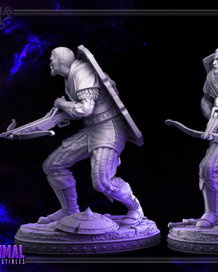 Crossbowman/ Mercenary /Man- at- arms - Russel - DARK WIZARDS - MASTERS OF DUNGEONS QUEST