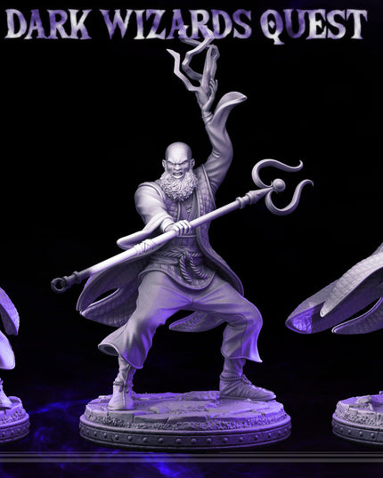Storm Master - Rayzen Shaka - DARK WIZARDS - MASTERS OF DUNGEONS QUEST