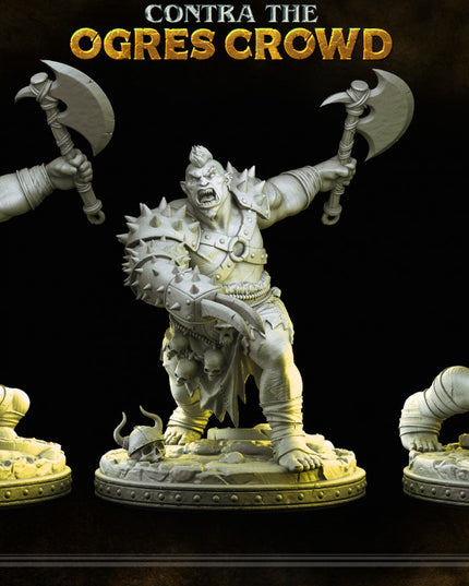 Ogre chieftain - Thurok - CONTRA THE OGRES CROWD - MASTERS OF DUNGEONS QUEST