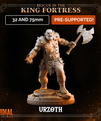 Orc minion - URZOTH- April 2023 - RESCUE IN THE KING FORTRESS - MASTERS OF DUNGEONS QUEST