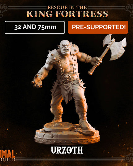 Orc minion - URZOTH- April 2023 - RESCUE IN THE KING FORTRESS - MASTERS OF DUNGEONS QUEST