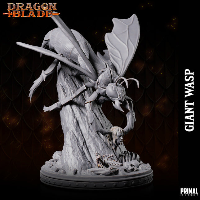 Creature - Giant wasp B - December 2023 - DRAGONBLADE- MASTERS OF DUNGEONS QUEST