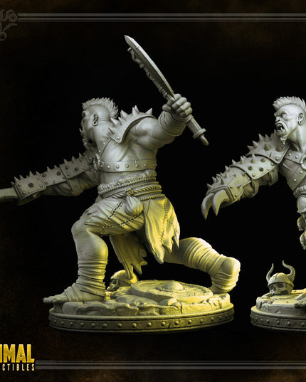 Ogre chieftain - Thurok - CONTRA THE OGRES CROWD - MASTERS OF DUNGEONS QUEST
