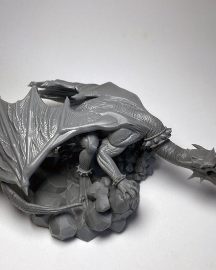 CONAN THE BARBARIAN / cave dragon / SCULPTURE 160MM