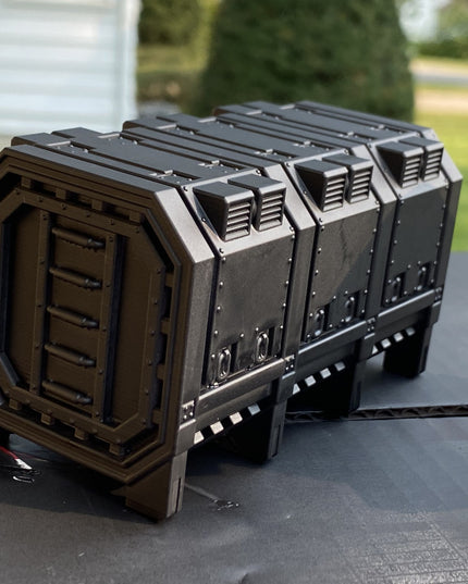 Dieselpunk Shipping Container - Ironside Docks Collection