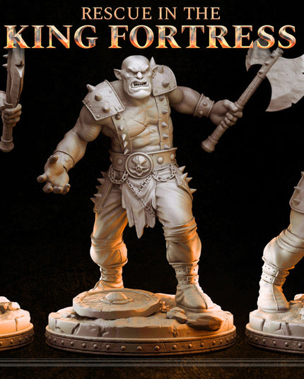 Orc minion - URZOTH- April 2023 - RESCUE IN THE KING FORTRESS - MASTERS OF DUNGEONS QUEST