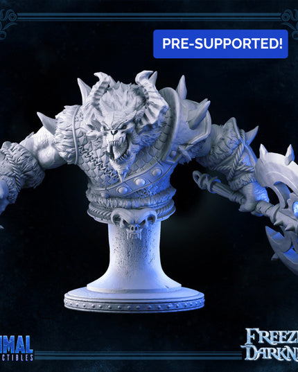 Boss - Creature - bust - FREEZING DARKNESS - MASTERS OF DUNGEONS QUEST