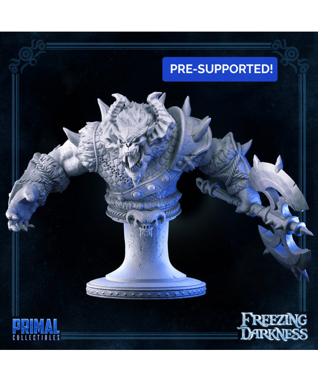 Boss - Creature - bust - FREEZING DARKNESS - MASTERS OF DUNGEONS QUEST