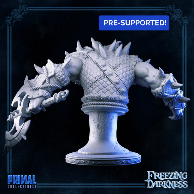 Boss - Creature - bust - FREEZING DARKNESS - MASTERS OF DUNGEONS QUEST