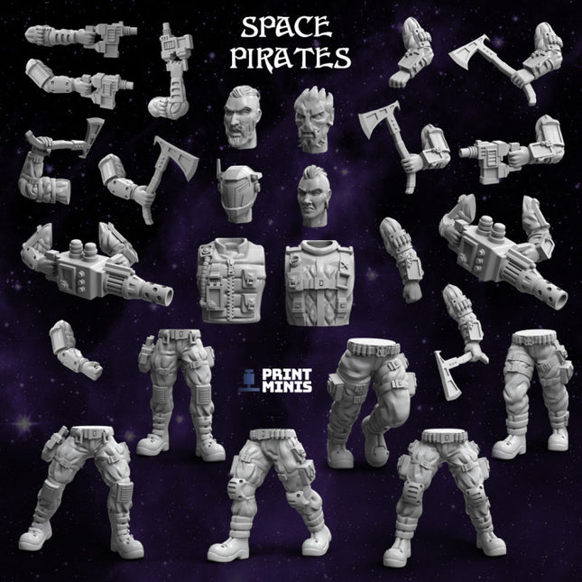 Modular Navarro Pirate Crew - Space Pirates