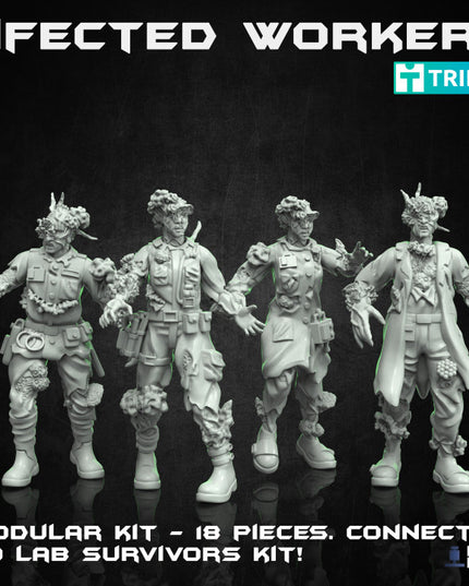 Infected Lab Workers - Modular - The Outbreak Collection