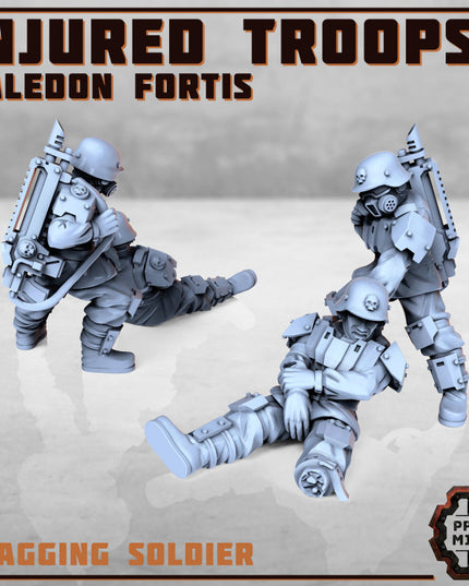 Injured Soldiers - Kaledon Fortis