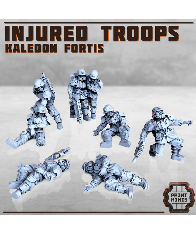 Injured Soldiers - Kaledon Fortis