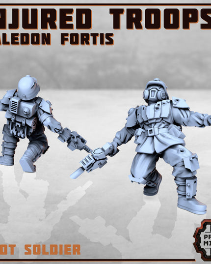 Injured Soldiers - Kaledon Fortis