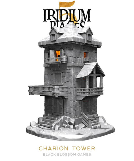 IDP05T07 Charion Supportless House Tower :: Iridium Places 5 :: Black Blossom Games