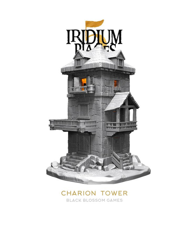 IDP05T07 Charion Supportless House Tower :: Iridium Places 5 :: Black Blossom Games