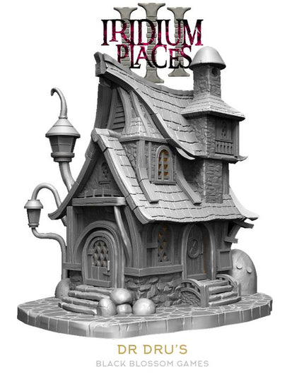 IDP03S07 Dr Dru's House :: Iridium Places 3 :: Black Blossom Games