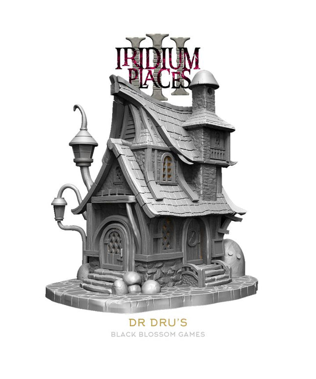 IDP03S07 Dr Dru's House :: Iridium Places 3 :: Black Blossom Games