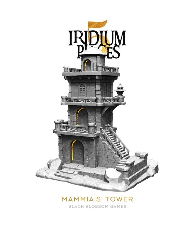 IDP05S06 Mammia's Supportless Tower House :: Iridium Places 5 :: Black Blossom Games