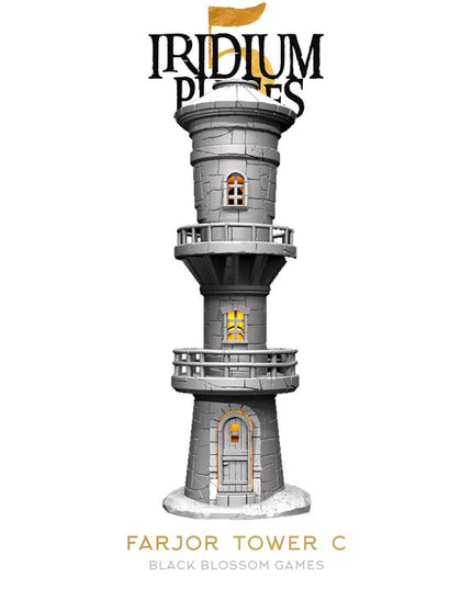 IDP05T05 Farjor Supportless Tower C :: Iridium Places 5 :: Black Blossom Games