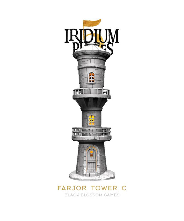 IDP05T05 Farjor Supportless Tower C :: Iridium Places 5 :: Black Blossom Games