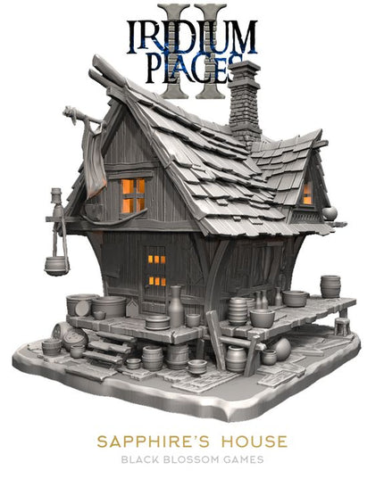 IDP02S07 Sapphire's House :: Iridium Places 2 :: Black Blossom Games