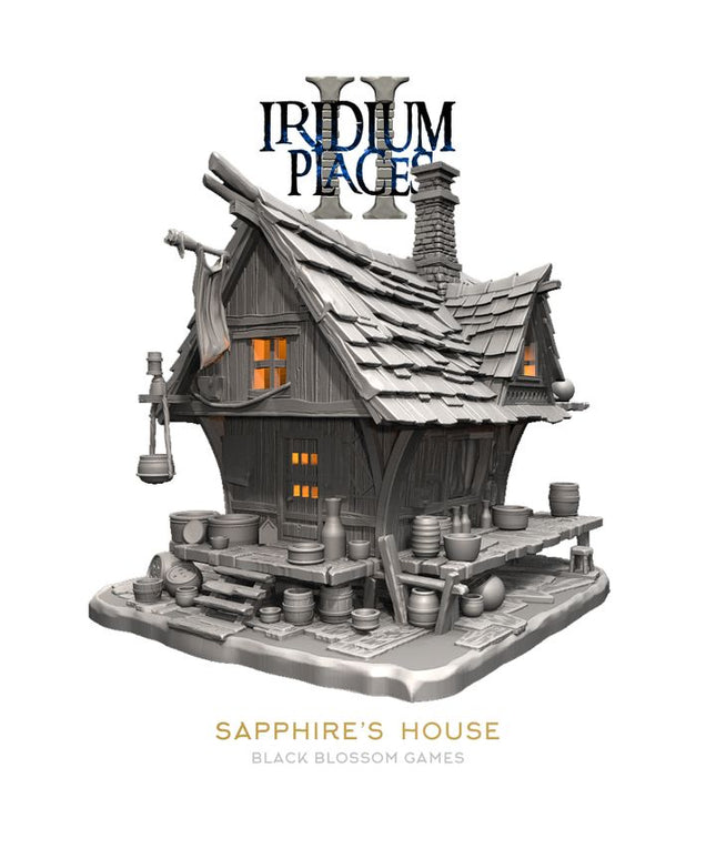 IDP02S07 Sapphire's House :: Iridium Places 2 :: Black Blossom Games