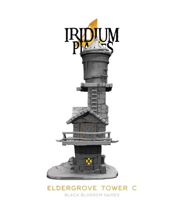 IDP04S03 Eldergrove Tower House C :: Iridium Places 4 :: Black Blossom Games