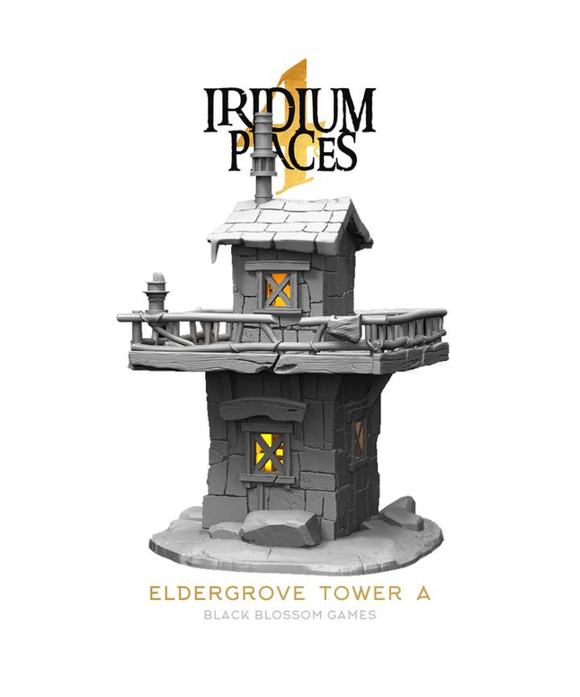 IDP04S03 Eldergrove Tower House A :: Iridium Places 4 :: Black Blossom Games