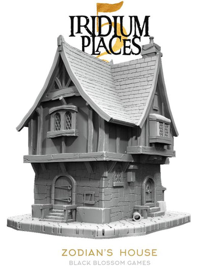 IDP05S01 Zodian's Supportless House :: Iridium Places 5 :: Black Blossom Games