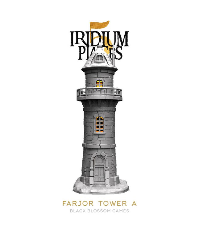 IDP05T04 Farjor Supportless Tower A :: Iridium Places 5 :: Black Blossom Games