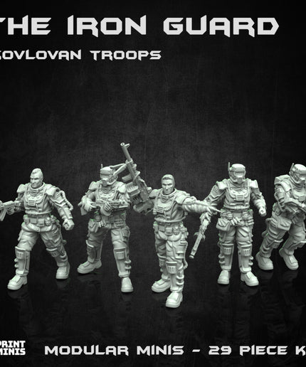 The Iron Guard of Kovlova - Modular Troops - The Iron Guard Collection