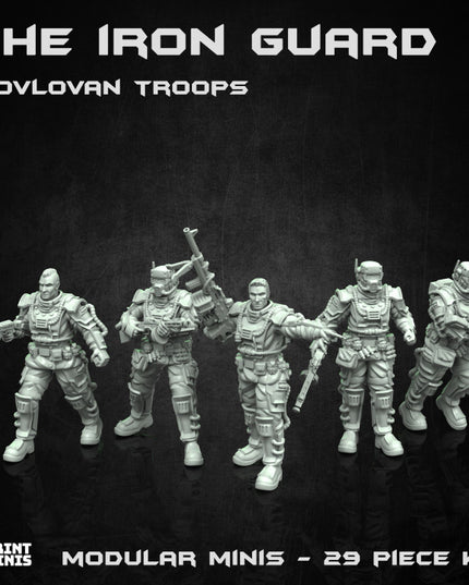 The Iron Guard of Kovlova - Modular Troops - The Iron Guard Collection