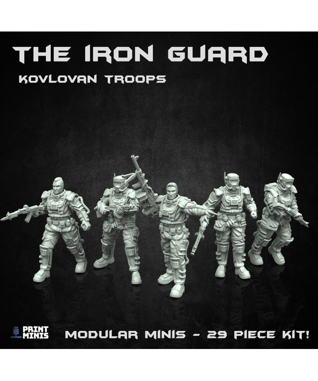 The Iron Guard of Kovlova - Modular Troops - The Iron Guard Collection