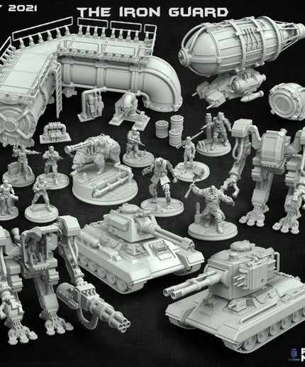 The Iron Guard Collection - conquer the pipeline for the glory of Kovlova!