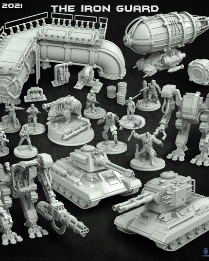 The Iron Guard Collection - conquer the pipeline for the glory of Kovlova!
